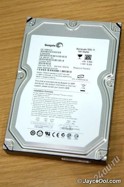 Лот: 1339125. Фото: 1. 500Gb Seagate SATA-II 7200rpm... Жёсткие диски (HDD)