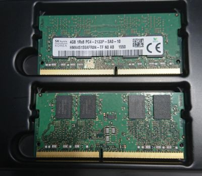 Лот: 8893031. Фото: 1. Пара модулей памяти SO-DIMM 2x4gb... Оперативная память