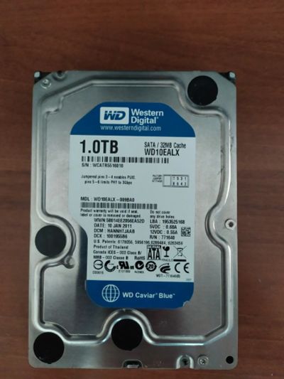 Лот: 17125993. Фото: 1. Жесткий диск Western Digital WD10EALX... Жёсткие диски