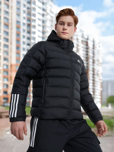 Лот: 22442840. Фото: 1. Куртка утепленная мужская adidas... Легкие куртки, толстовки