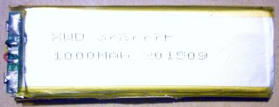 Лот: 17334401. Фото: 1. Аккумулятор XWD 372777P, 1000MAh... Запчасти для планшетов
