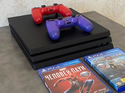Лот: 20276200. Фото: 1. Sony PlayStation 4 pro 1Tb. Игры для консолей
