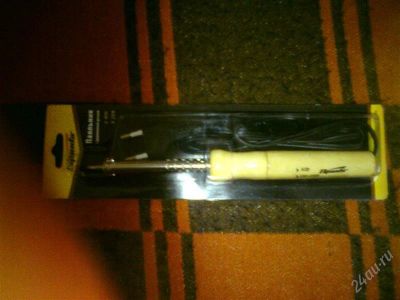 Лот: 2135439. Фото: 1. паяльник спарта 220в 40вт. Радиолюбительский инструмент