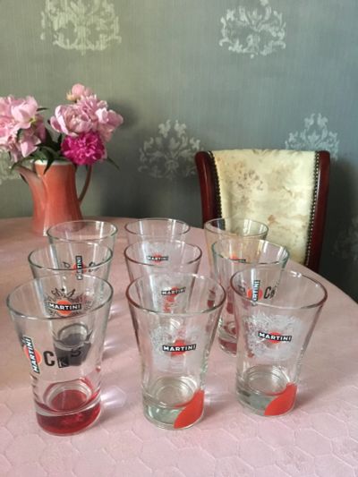 Лот: 11755195. Фото: 1. Стаканы Martini. Кружки, стаканы, бокалы