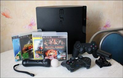 Лот: 2532640. Фото: 1. Sony Playstation 3 Slim 320 Gb... Игровые приставки, консоли