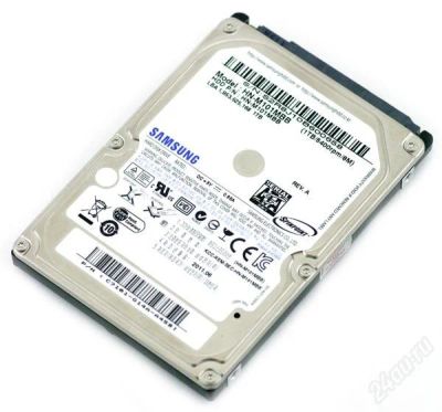 Лот: 2654309. Фото: 1. Samsung HN-M101MBB 1Тб 2,5'. Жёсткие диски (HDD)