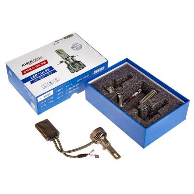 Лот: 23541952. Фото: 1. Лампа H1 12В LED Avantech радиатор... Оптика и освещение