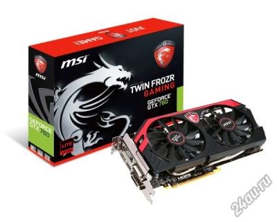 Лот: 5946156. Фото: 1. MSI GeForce GTX 760 (N760 TF 2GD5... Видеокарты