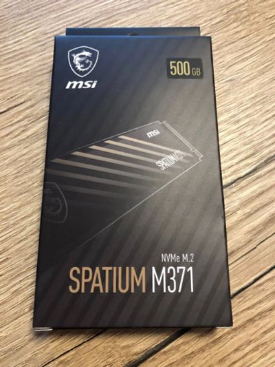 Лот: 21785524. Фото: 1. SSD MSI Spatium M371 M.2 2280... SSD-накопители