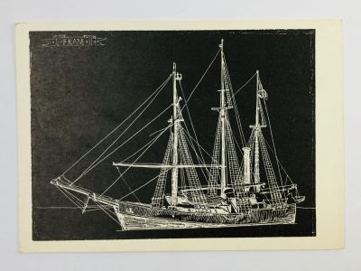 Лот: 23296527. Фото: 1. Fram (Фрам). Корабль для плавания... Открытки, конверты