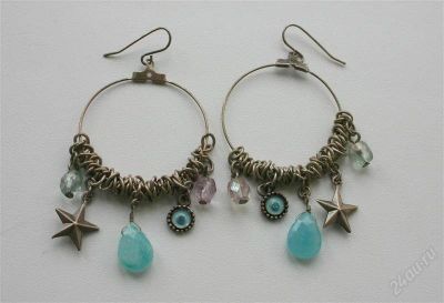 Лот: 839614. Фото: 1. серьги. Серьги, каффы