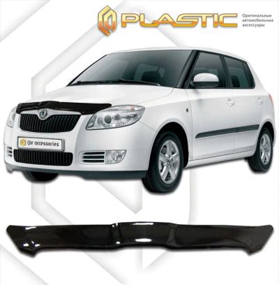 Лот: 13012747. Фото: 1. Дефлектор капота SKODA FABIA 2007-2014г. Детали тюнинга