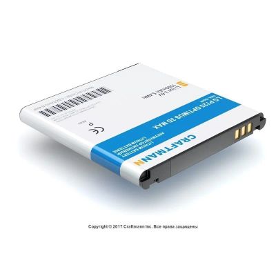 Лот: 15545245. Фото: 1. Аккумулятор LG P720 /Craftmann. Аккумуляторы