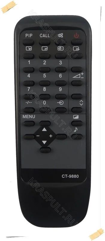 Лот: 15905260. Фото: 1. Пульт TOSHIBA CT-9880. Пульты ДУ