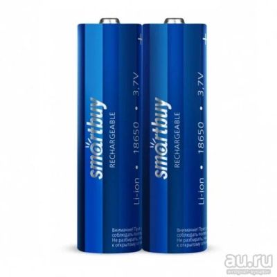 Лот: 18481006. Фото: 1. Аккумулятор Smartbuy 3,7V 2200mAh... Батарейки, аккумуляторы, элементы питания