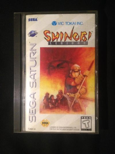 Лот: 10712861. Фото: 1. Shinobi Legions для Sega Saturn... Игры для консолей