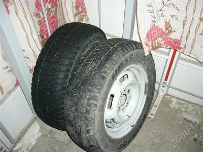 Лот: 587466. Фото: 1. Всесезонка 175/70 R13 + диски... Шины на дисках