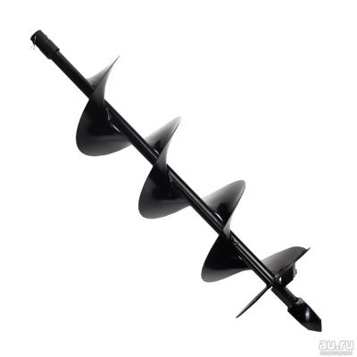 Лот: 12794923. Фото: 1. Шнек для грунта (D150, L850, однозаходный... Расходные материалы, сменные насадки