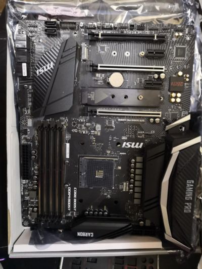 Лот: 18204022. Фото: 1. Материнская плата Msi x470 gaming... Материнские платы