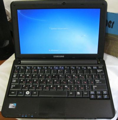Лот: 3246993. Фото: 1. Нетбук 10" Samsung NP-N128 Atom... Ноутбуки