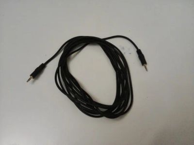 Лот: 3101646. Фото: 1. Кабель miniJack-miniJack 5м. Разъёмы
