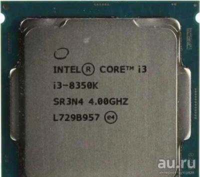 Лот: 17250847. Фото: 1. Игровой процессор Intel Core i3-8350K... Процессоры