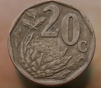 Лот: 5478093. Фото: 1. Экзотика с рубля (139) ЮАР. Остальные страны