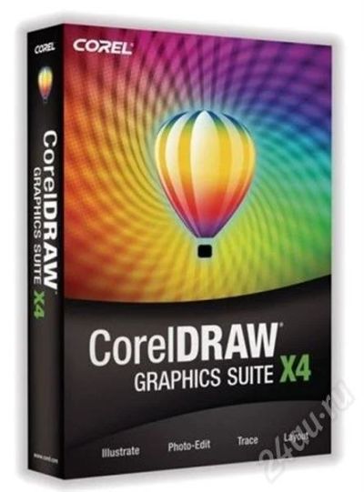 Лот: 582709. Фото: 1. CorelDRAW Graphics Suite X4 Russia... Офисные и специальные (CADы)