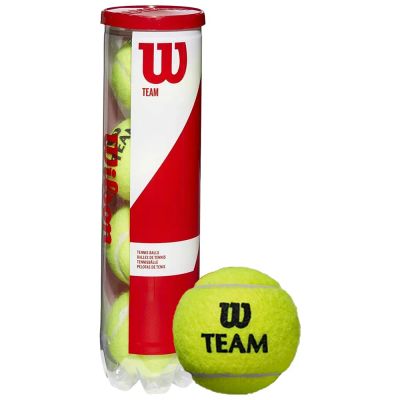 Лот: 25364931. Фото: 1. Мяч теннисный Wilson TeamW Practice... Мячи, ракетки, шайбы, клюшки