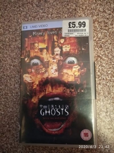 Лот: 15783237. Фото: 1. Игры psp фильм Thirteen Ghosts... Игры для консолей