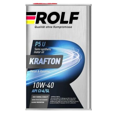 Лот: 22226600. Фото: 1. Масло моторное Rolf Diesel Krafton... Масла, жидкости