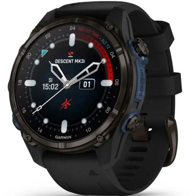 Лот: 25048222. Фото: 1. Смарт-часы Garmin Descent MK3i... Смарт-часы, фитнес-браслеты, аксессуары