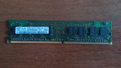 Лот: 9947824. Фото: 1. DDR2 2 gb = Samsung 2*512mb (800Mhz... Оперативная память