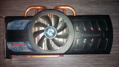 Лот: 8193249. Фото: 1. Видеокарта PowerColor HD 5870... Видеокарты