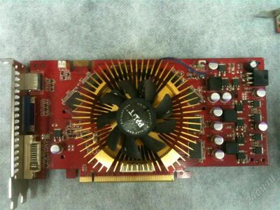 Лот: 1440211. Фото: 1. GeForce 9800GT 256Mb неисправна. Видеокарты