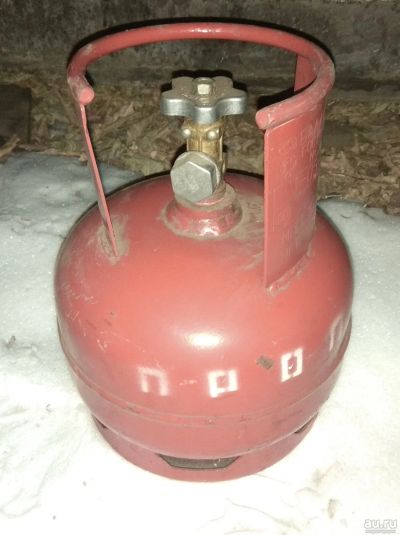 Лот: 17948865. Фото: 1. Газовый балон. Баллоны, газ в баллонах