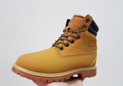 Лот: 10790753. Фото: 1. Ботинки Timberland yellow-brown... Ботинки, полуботинки