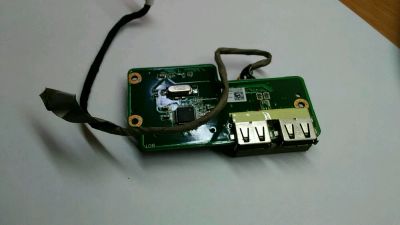 Лот: 11959988. Фото: 1. Плата USB + картридер для ноутбука... Платы расширения, контроллеры, доп. порты