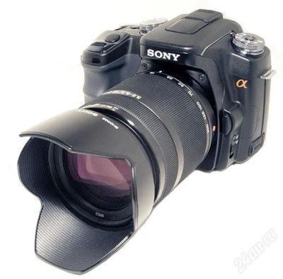 Лот: 2065066. Фото: 1. SONY ALPHA dslr-a100 + 2-а стекла... Цифровые зеркальные