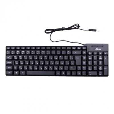 Лот: 15323400. Фото: 1. Клавиатура Ritmix rkb-100 USB. Клавиатуры и мыши