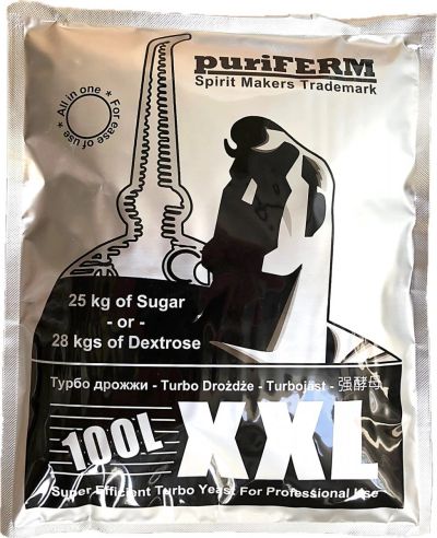 Лот: 17370076. Фото: 1. Дрожжи турбо Puriferm UK-XXL 350гр. Ингредиенты для приготовления напитков