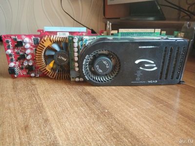 Лот: 13697648. Фото: 1. две видеокарты Ge-force 9800 и... Видеокарты