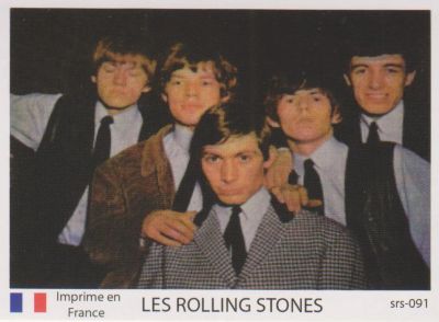 Лот: 10614908. Фото: 1. Rolling Stones коллекционная карточка... Наклейки, фантики, вкладыши