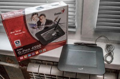 Лот: 4497248. Фото: 1. Графический планшет Genius G-Pen... Другое (периферия)