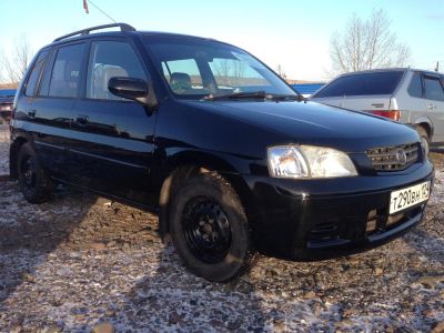 Лот: 3488763. Фото: 1. Продам Mazda demio. 2001г. Черная... Автомобили