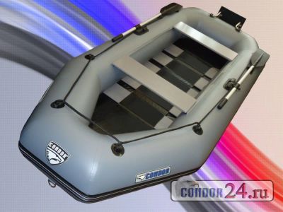 Лот: 4266822. Фото: 1. Лодка пвх «Condor» IBP 300-2 жёсткое... Красноярск