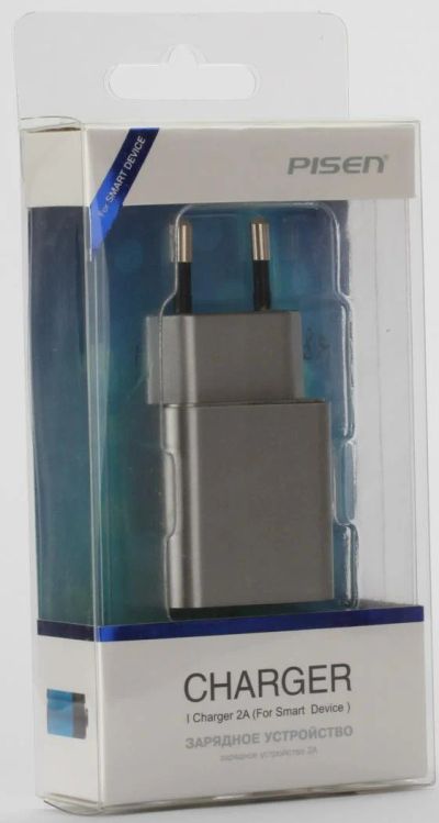 Лот: 5162701. Фото: 1. Универсальное З/У PISEN 220V-USB... Зарядные устройства, блоки питания, адаптеры сетевые для смартфонов
