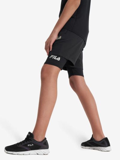 Лот: 24779448. Фото: 1. Шорты для мальчиков FILA, Черный. Шорты
