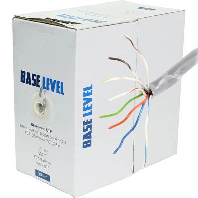 Лот: 18617858. Фото: 1. Кабель ЛВС Cable UTP 305m 4 пары... Сетевые кабели