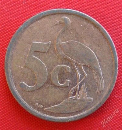 Лот: 1589205. Фото: 1. (№758-2/LF) 5 центов 2006 (ЮАР... Африка
